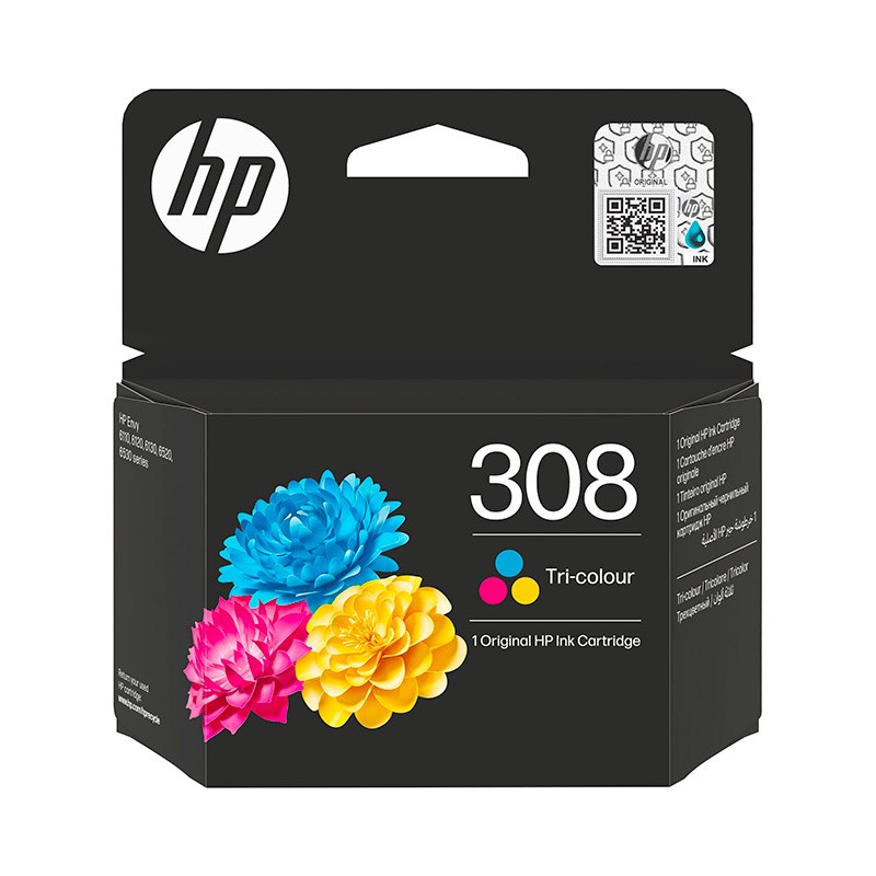 Cartouche D’encre Trois Couleurs Hp 308 Authentique Bon état -  reconditionné disponible sur Electro Depot